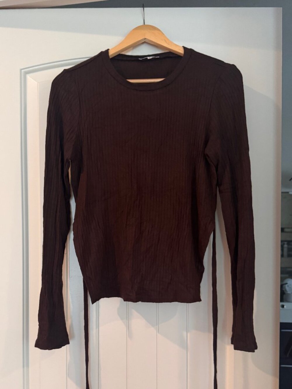 Reformation Backless Knit Top